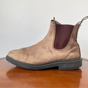 Blundstone 1306 Dress Rustic Brown Leather Chelsea Boots | AU 10.5